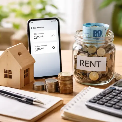 1% rule and two‑account method, 1% rule, two-account method, protect rent money