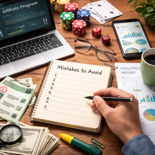 affiliate program, refer players earn commission, responsible gaming restrictions