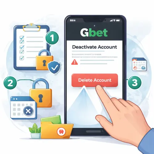 close Gbet account