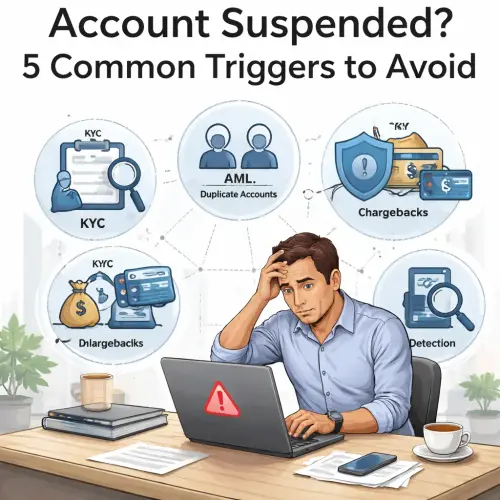 common triggers for account suspension