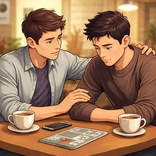 confront a friend about problem gambling
