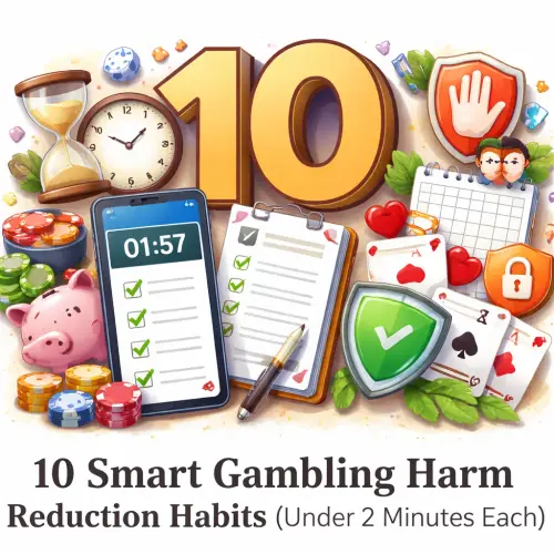 gambling harm reduction habits