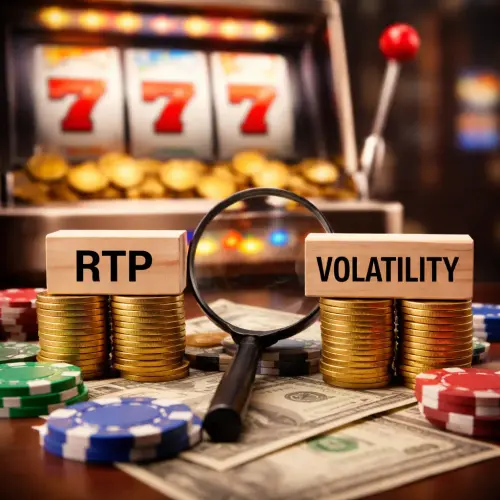 Slot RTP and volatility, slot RTP vs volatility, how RTP affects your bankroll, slot volatility bankroll impact