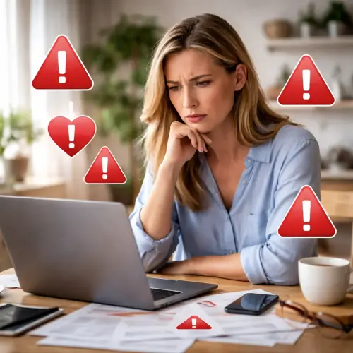 warning signs, early warning signs, how to spot red flags